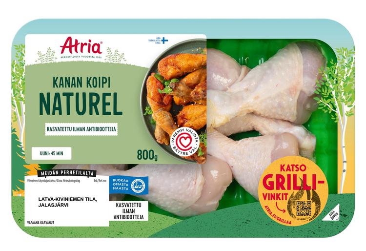 Atria Kanan Koipi Naturel 800g