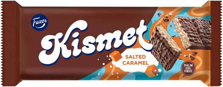 Fazer Kismet Salted caramel suklaapatukka 41g