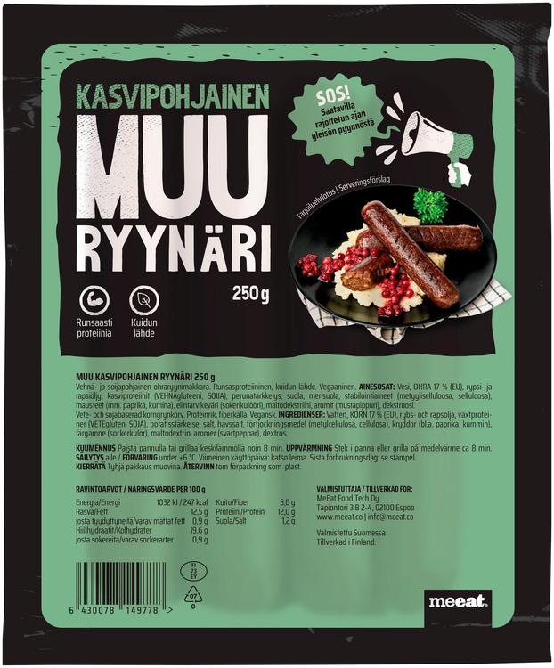 MUU Kasvipohjainen Ryynäri 250 g